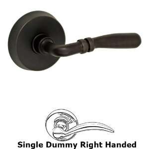   dummy pistol lever with beveled round rose in oil