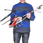 Syma S033G Large (1:25 Scale) Gyro Twin Propeller R/C Helicopter w/LED 