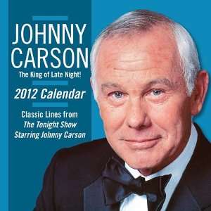 Johnny Carson 2012 Boxed Calendar