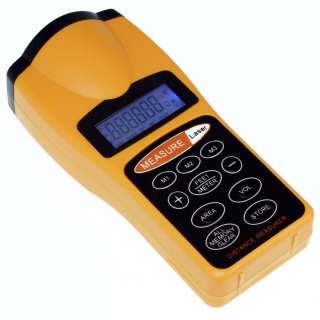 Portable Distance Meter Ultrasonic Sonic Range Measure Digital Ruler 