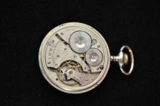 VINTAGE 16S WALTHAM OPEN FACE POCKETWATCH KEEPING TIME!!!  