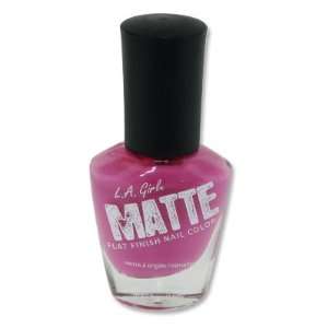    L.A. Girl Matte Finish Nail Polish NL540 Matte Lilac Beauty