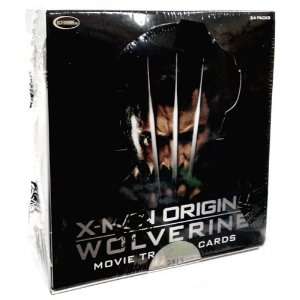  XMen Origins Wolverine Movie Trading Card Box: Toys 