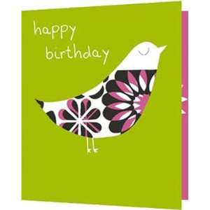  Die Cut Birthday Card: Song Bird: Arts, Crafts & Sewing