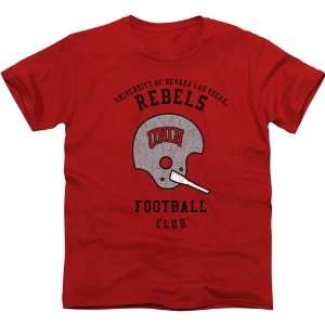 NCAA UNLV Rebels Club Slim Fit T Shirt   Scarlet Sports 