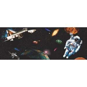  Space Exploration Wall Mural: Home & Kitchen