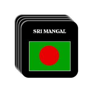  Bangladesh   SRI MANGAL Set of 4 Mini Mousepad Coasters 