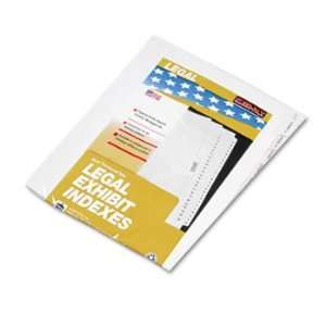 Kleer Fax 81000   80000 Series Side Tab Legal Index Divider Set 