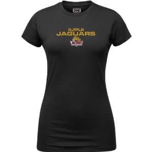  IUPUI Jaguars Black Womens Legend T Shirt: Sports 