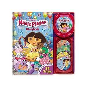  Dora the Explorer Music Player Story book: Toys & Games