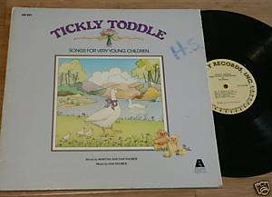 Tickly Toddle LP Record Hap Palmer 1981 Preschool Music  