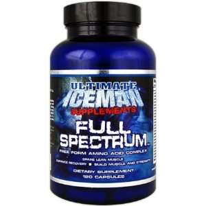  Ultimate Iceman Supplements, Full Spectrum 120 Capsules 