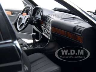   diecast car model of 1987 bmw 730i e32 7 series black die cast car