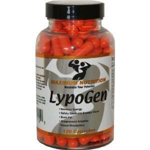  Lypogen, Fat Burner and Weight Loss Supplement   120 