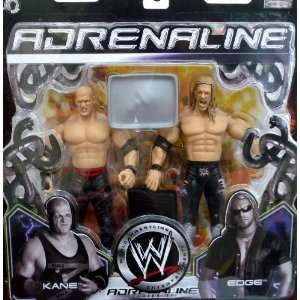  KANE & EDGE   WWE Wrestling Adrenaline Series 15 by Jakks 
