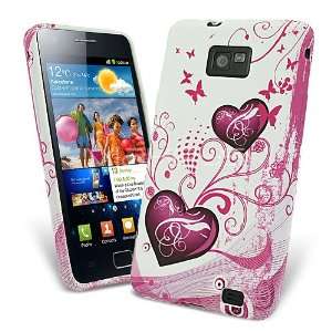  Celicious Cherry Hearts TPU Gel Case Cover for Samsung 
