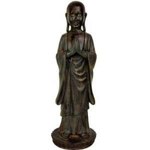  22 Standing Japanese Zen Monk Statue