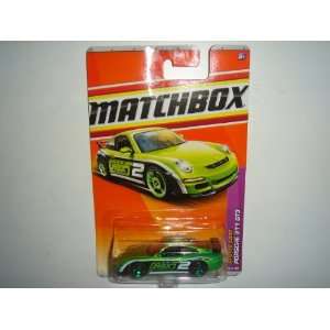  2011 Matchbox Porsche 911 GT3 Green/Black #12 of 100: Toys 