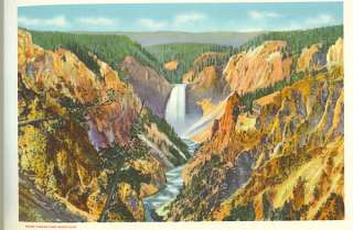 Large Vintage Yellowstone National Park Folio Haynes Booklet  
