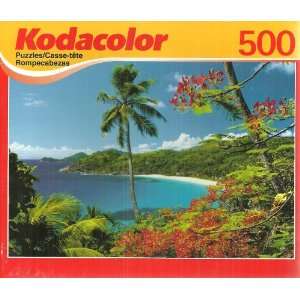  Kodacolor Tropical Breezes 500 Piece Jigsaw Puzzle: Toys 