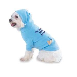 Till death do us party Hooded (Hoody) T Shirt with pocket for your Dog 