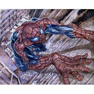    Spider Man Marble Mosaic Art Tile Mural Must See: Everything Else
