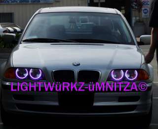 BMW E39 525i, 530i, 540i, M5 headlights ANGEL EYES demon eyes halo LED 