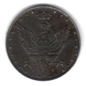   20 Fenigow Coin Y#7   World War 1 German Occupation 