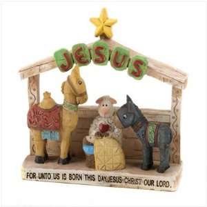  Barn Animal Nativity Scene: Everything Else