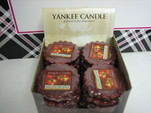 Yankee Candle Macintosh Spice Tarts Box of 24 New   