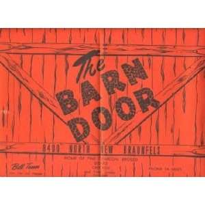   Barn Door Placemat New Braunfels San Antonio Texas 