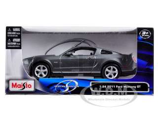   car of 2011 Ford Mustang GT 5.0 Grey die cast car model by Maisto