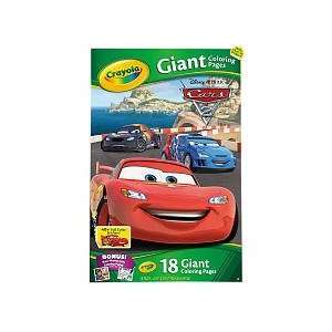  Crayola Giant Coloring Pages   Disney Pixar Cars 2: Toys 