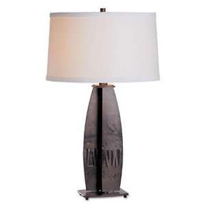 Hubbardton Forge 27 2650 08 Fullered Primitive Table Lamp 