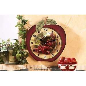  Apple Decor Wooden Wall Clock: Everything Else