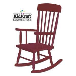  Childs Cherry Wooden Spindle Rocking Chair KidKraft 18331 