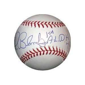 Ron Blomberg Autographed/hand Signed MLB Baseball inscribed 1st AL DH 