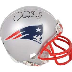 Aaron Hernandez Autographed Mini Helmet  Details: New England 