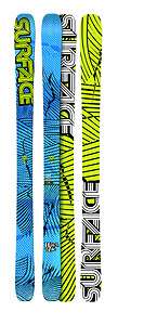 Surface Watch Life 2012 all mountain twin tip ski 182cm 100mm 