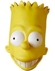 20th Century Fox TM Bart Simpson Mask   Great Halloween Costume