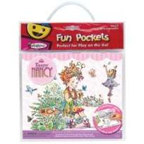 Perfect for play on the go! Fancy Nancy fun pocket comes with 23 