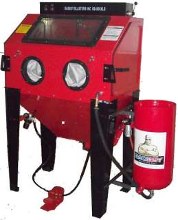 BB800XLD SD ABRASIVE SAND BLAST BLASTING SODA CABINET  