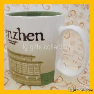 New Starbucks Collector 16oz Mug China SHENZHEN 2008  