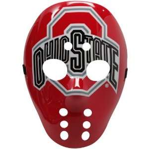  Ohio State Buckeyes Scarlet Warface Facemask: Sports 