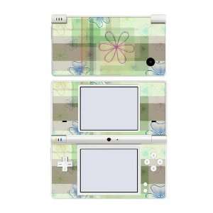    Nintendo DSi Skin Decal Sticker Plus Screen Protector   Line Flower