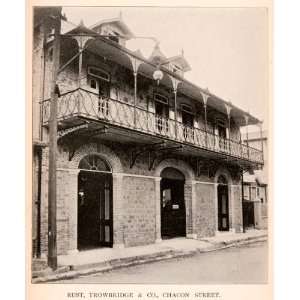  1897 Ad Rust Trowbridge Chacon Street Port Spain Trinidad 
