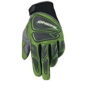   07 Element Army Green MX Riding Gloves (Size=6): Sports & Outdoors