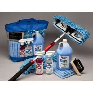 RV Waterless Wash Wax Mop Kit with Bug Buster Automotive