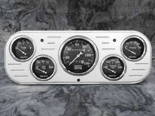 1937 1938 Chevy Car Billet Aluminum Dash Insert Gauge Panel Instrument 
