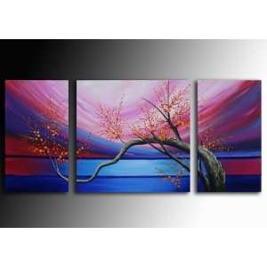  Strobe Tree 3 Piece Canvas Oil Painting: Everything Else